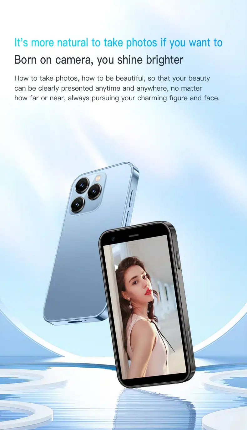 Pequeño Teléfono Inteligente Android: Rápido Y Auténtico
