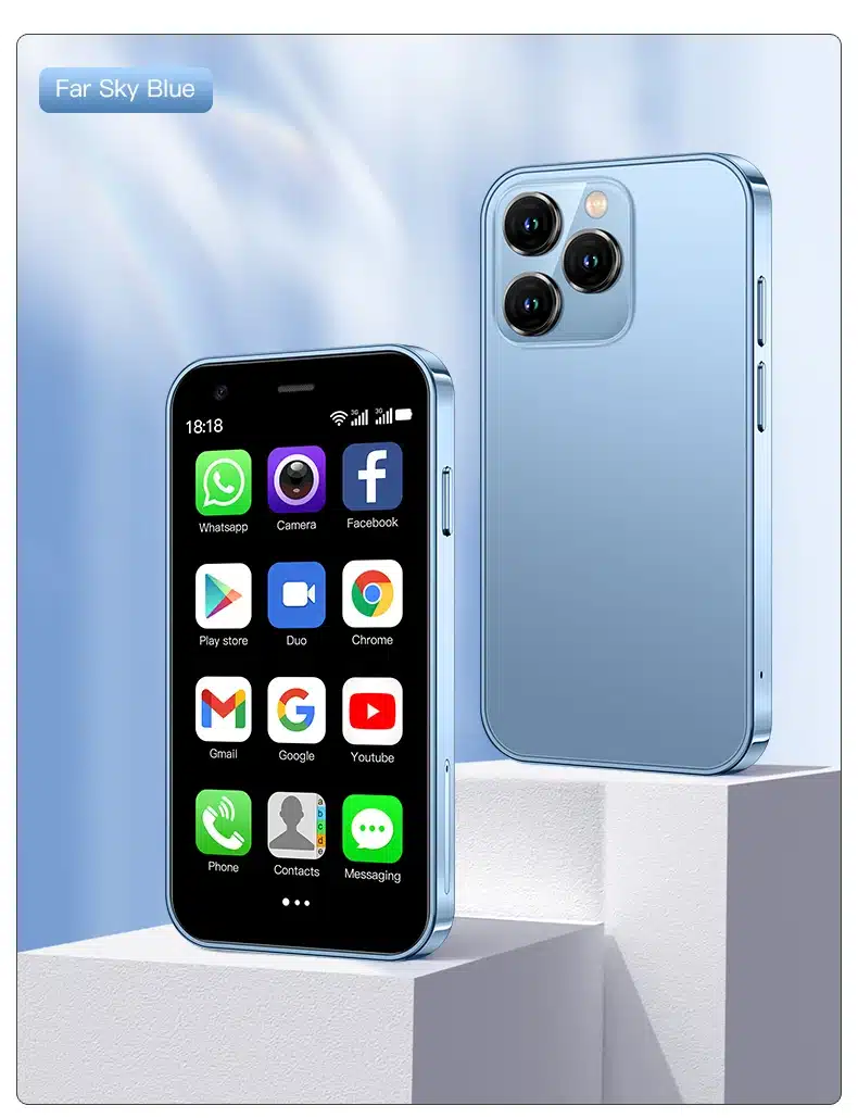 Pequeño Teléfono Inteligente Android: Rápido Y Auténtico