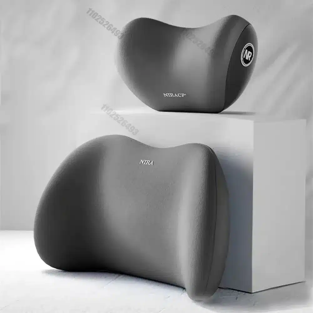 Soporte Lumbar Y Reposacabezas Esencial Para Carro