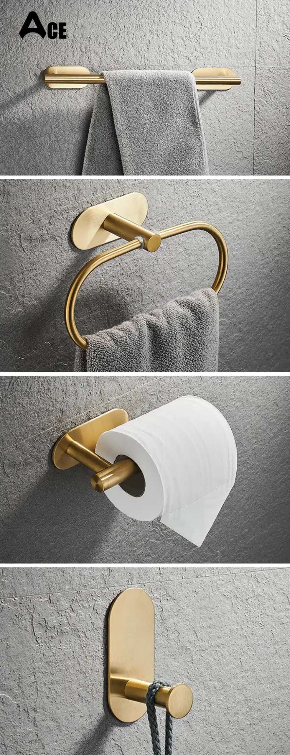 Toallero De Acero Inoxidable Para Baño De Calidad Y Duradero