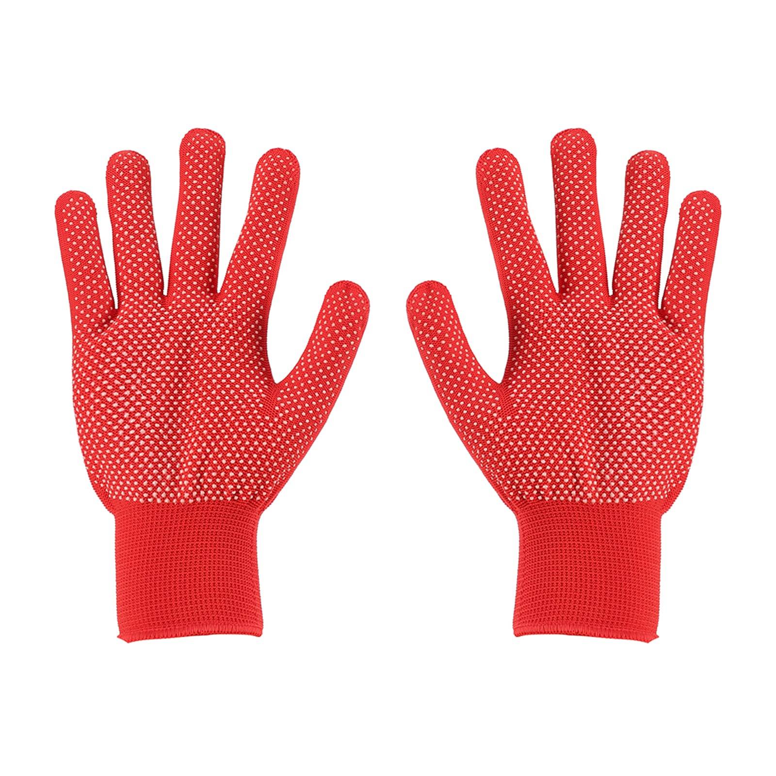 Guantes De Dedo Resistentes Al Calor, Herramientas De Estilismo Para El Cabello