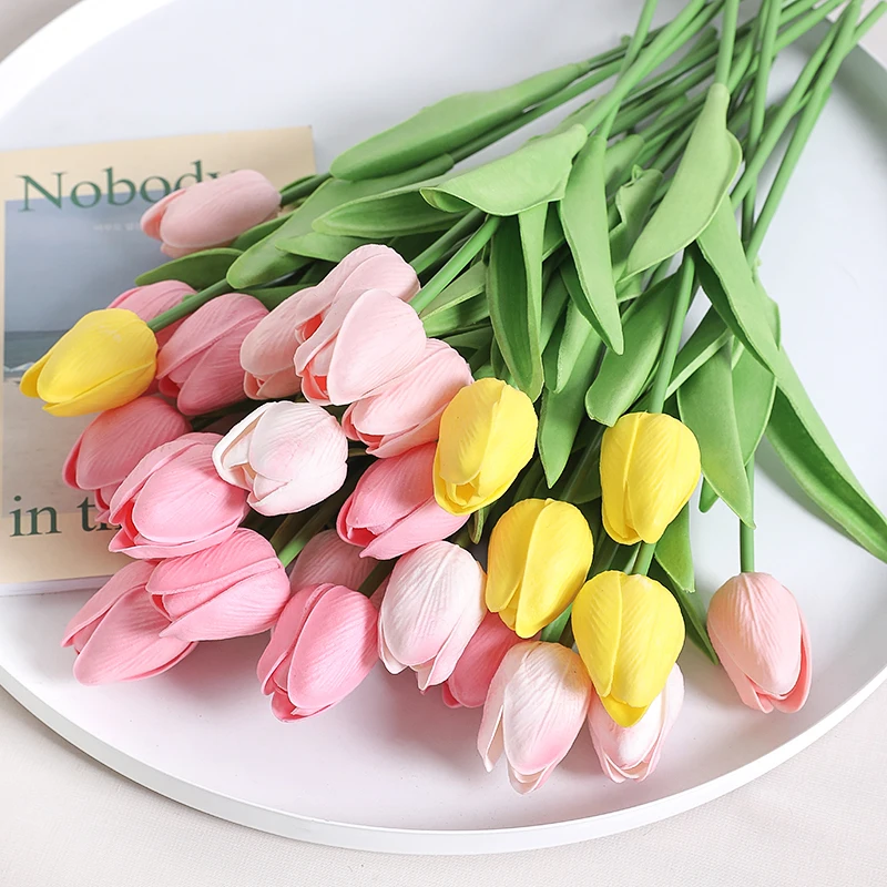 Flores Artificiales De Tulipán: Decoración Perfecta
