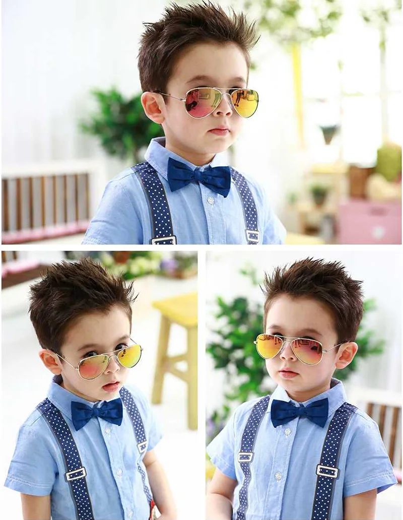 Gafas De Sol Retro Para Niños Uv400