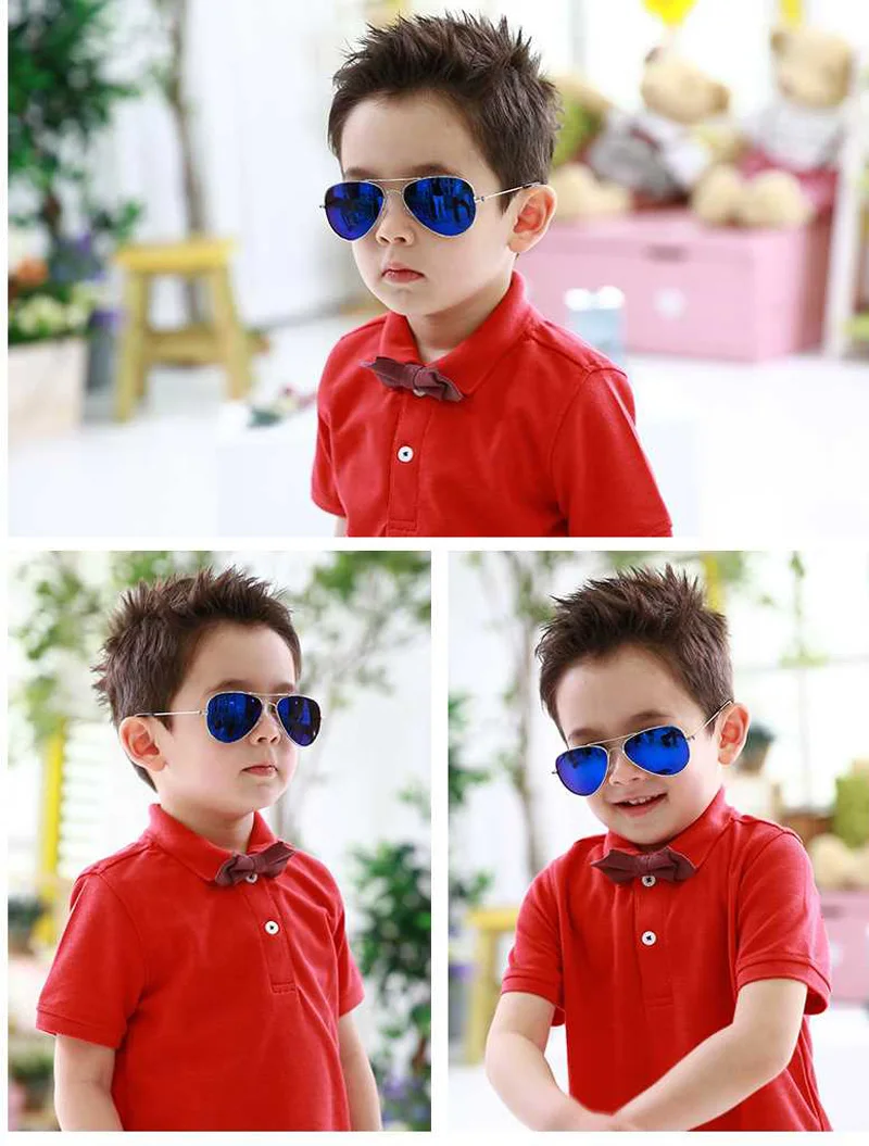 Gafas De Sol Retro Para Niños Uv400
