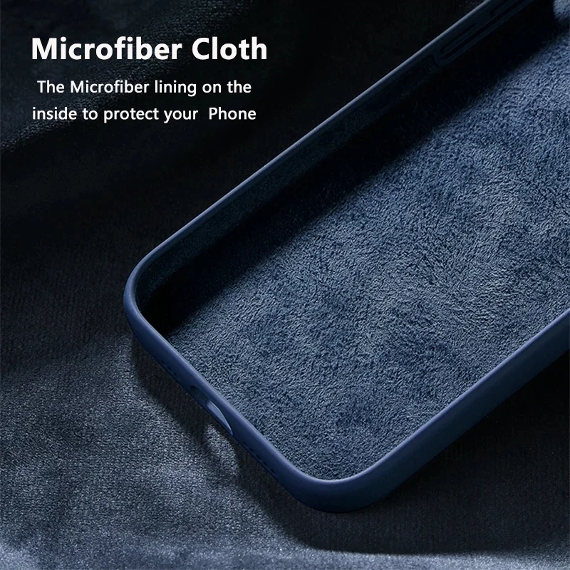 Funda De Silicona Líquida Original Para Iphone: Protección Y Estilo En Un Solo Producto
