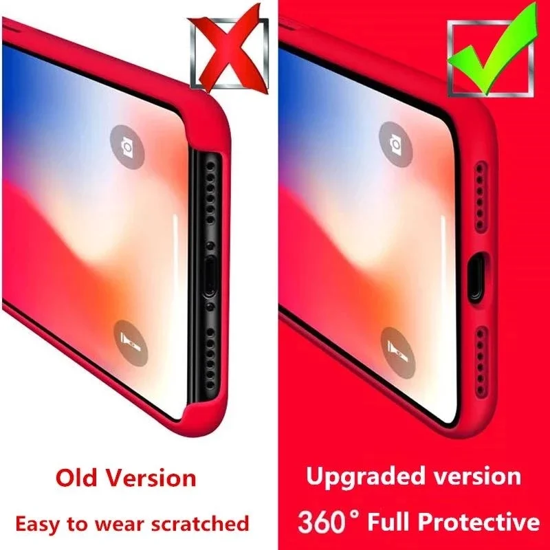 Funda De Silicona Líquida Original Para Iphone: Protección Y Estilo En Un Solo Producto