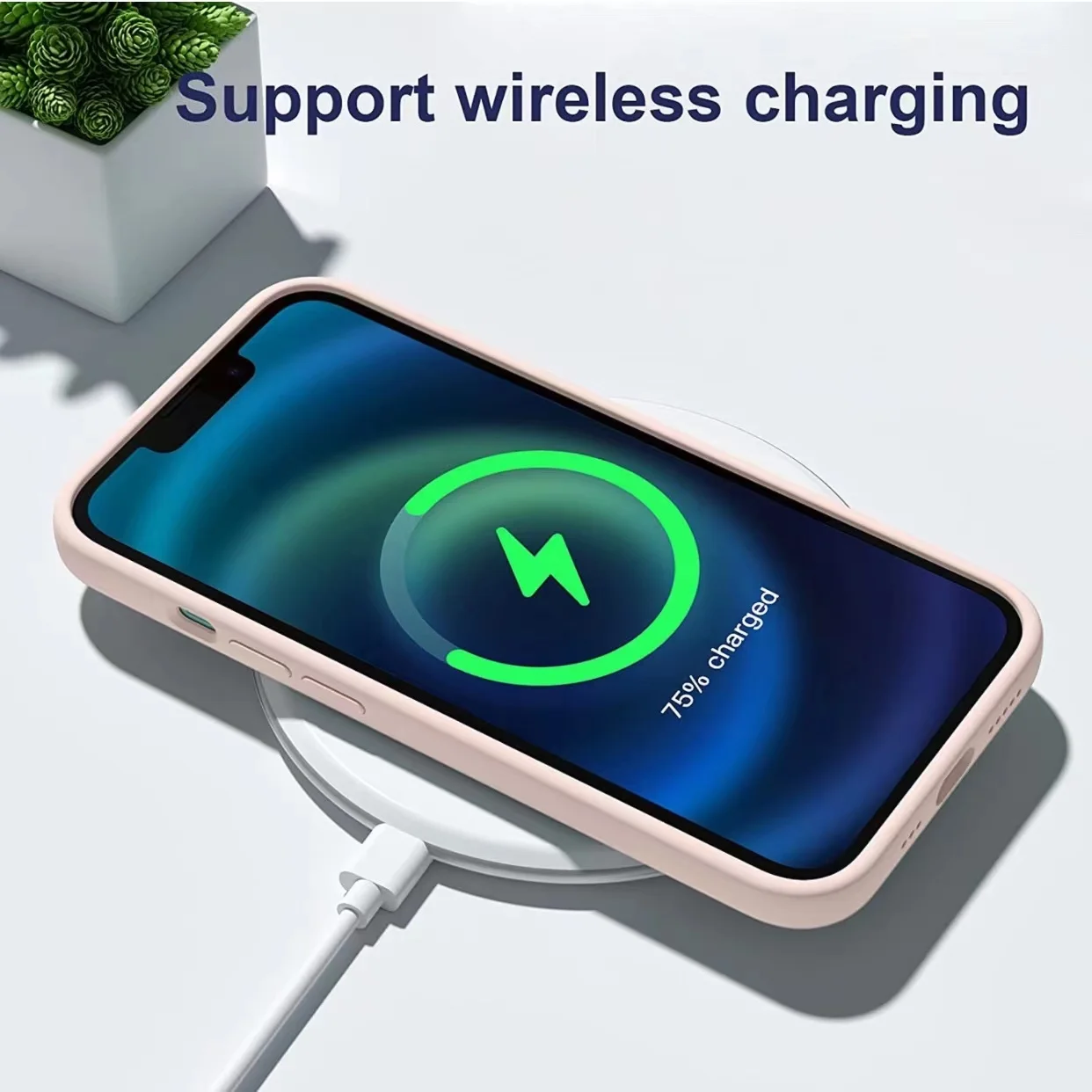 Funda De Silicona Líquida Original Para Iphone: Protección Y Estilo En Un Solo Producto