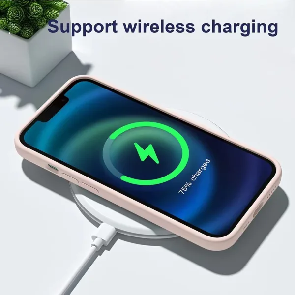 Imagen Del Producto Funda De Silicona Líquida Original Para Iphone: Protección Y Estilo En Un Solo Producto | Compra Online En Tiendafiable