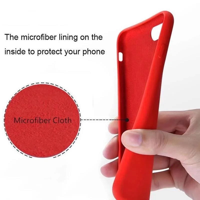 Funda De Silicona Líquida Original Para Iphone: Protección Y Estilo En Un Solo Producto