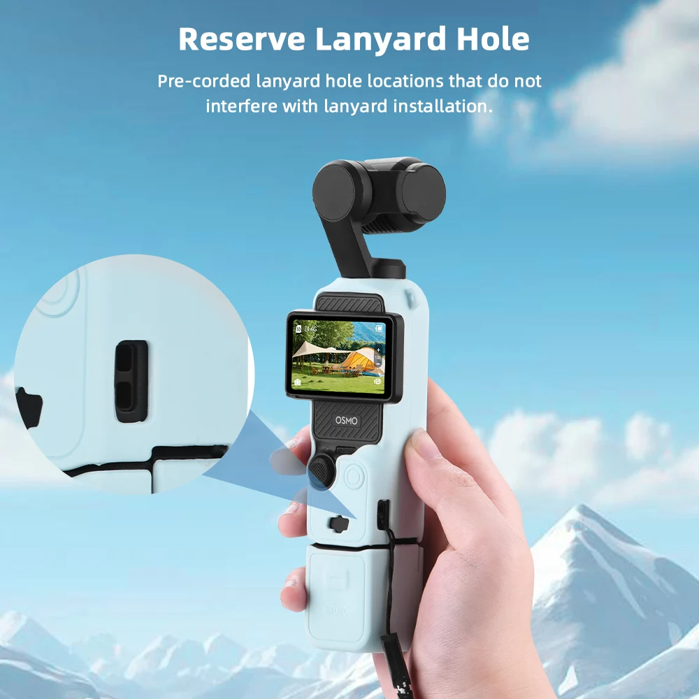 Funda Para Dji Osmo Pocket 3, Funda Protectora De Silicona, Accesorios De Carcasa De Cámara