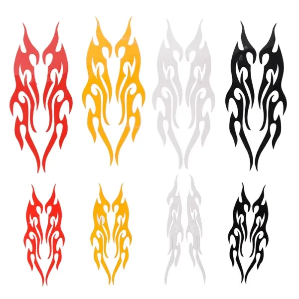 Imagen Del Producto Pegatina Reflectante De Llama Modificada | Compra Online En Tiendafiable