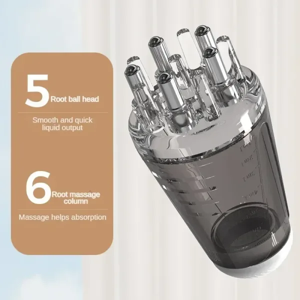 Imagen Del Producto Aplicador De Cuero Cabelludo: Peine Líquido Para Un Cabello Saludable | Compra Online En Tiendafiable