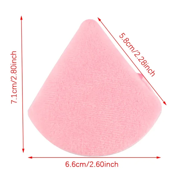 Imagen Del Producto Esponja Triangular De Terciopelo Para Maquillaje: Suavidad Y Precisión En Un Solo Producto | Compra Online En Tiendafiable