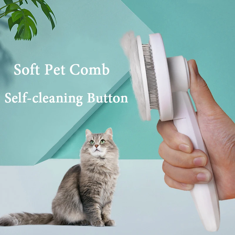 Cepillo De Limpieza Para Pelo De Gato: Elimina Eficazmente Los Nudos Y El Pelo Suelto