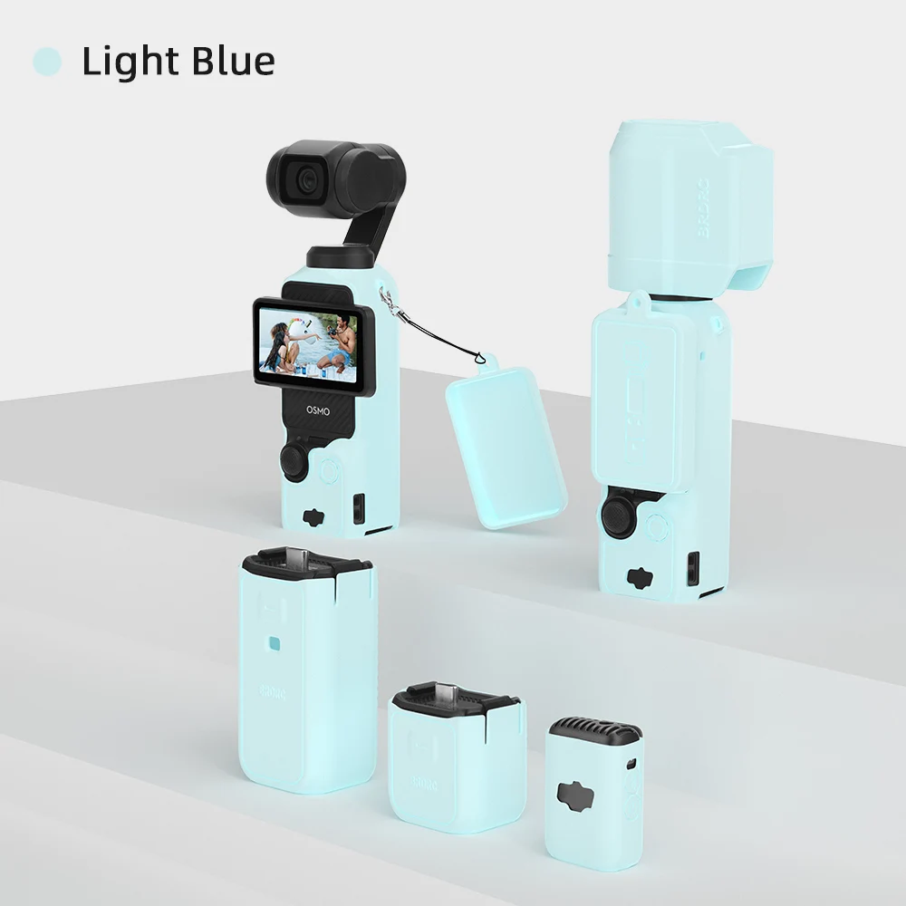 Funda Para Dji Osmo Pocket 3, Funda Protectora De Silicona, Accesorios De Carcasa De Cámara