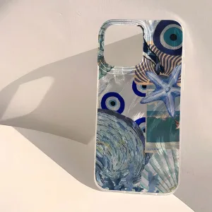Imagen del producto Funda de teléfono con diseño de playa y paisaje costero para iPhone 15 16 14 13 12 11 Pro Max | Compra online en Tiendafiable