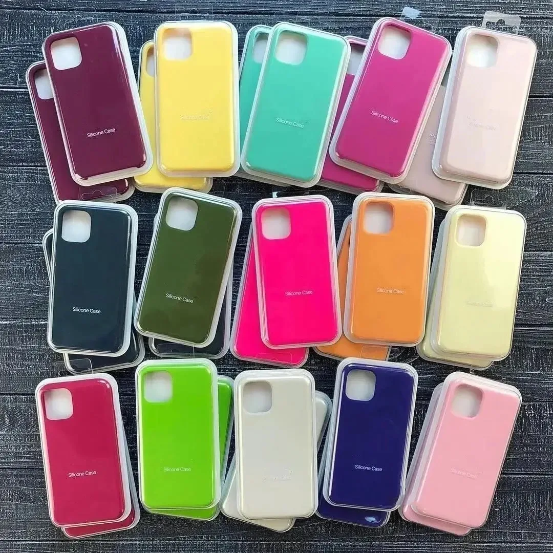 Funda De Silicona Líquida Original Para Iphone: Protección Y Estilo En Un Solo Producto