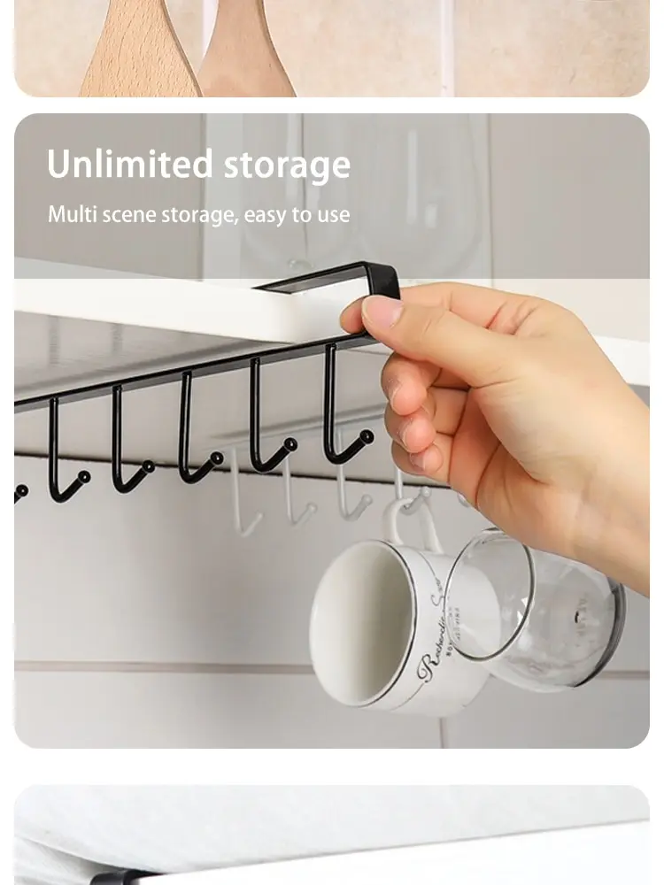 Estante De Almacenamiento Para Tazas: Organiza Y Exhibe Tus Tazas De Forma Práctica