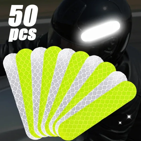 Imagen Del Producto Pegatinas Reflectantes De Advertencia Para Casco | Compra Online En Tiendafiable
