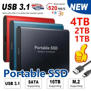 Imagen del producto Disco duro portátil SSD Original de 1TB USB3. para teléfono/Loptop/Mac/PC | Compra online en Tiendafiable