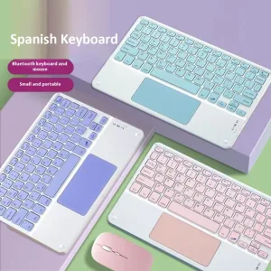 Imagen Del Producto Teclado Bluetooth Español/Inglés De 10&Quot; Para Ipad Air Pro | Compra Online En Tiendafiable