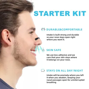Imagen del producto Kits magnéticos de dilatadores de respiración Nasal, dilatador nasal deportivo | Compra online en Tiendafiable