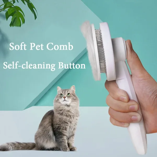 Imagen Del Producto Cepillo De Limpieza Para Pelo De Gato: Elimina Eficazmente Los Nudos Y El Pelo Suelto | Compra Online En Tiendafiable