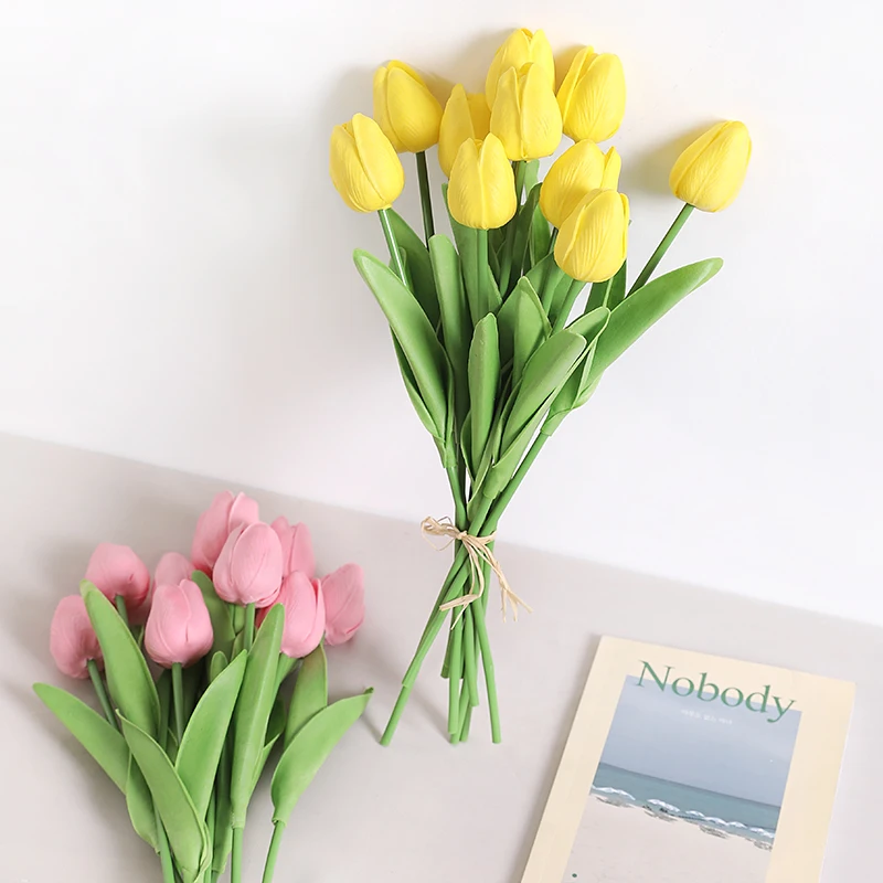 Flores Artificiales De Tulipán: Decoración Perfecta