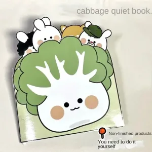Imagen del producto Libro silencioso creativo para niñas: hecho a mano y lleno de diversión | Compra online en Tiendafiable