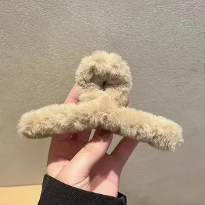 Imagen Del Producto Pinza De Pelo De Piel Sintética Para Mujer: Estilo Y Comodidad En Un Solo Accesorio | Compra Online En Tiendafiable