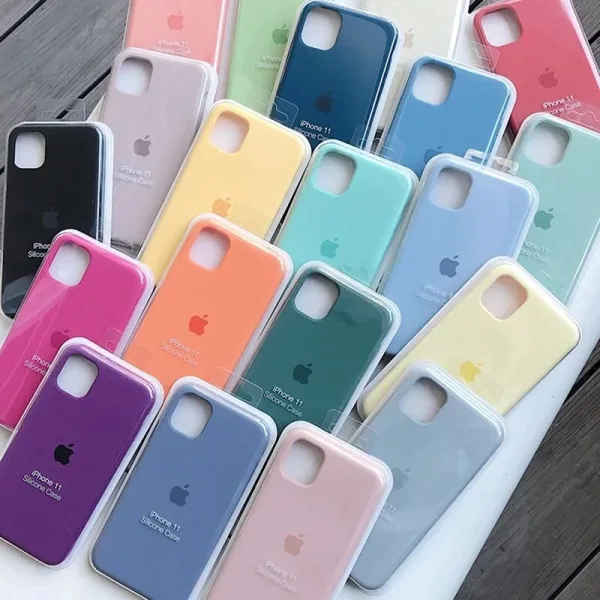 Imagen Del Producto Funda De Silicona Líquida Original Para Iphone: Protección Y Estilo En Un Solo Producto | Compra Online En Tiendafiable