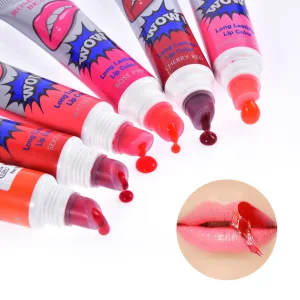 Labial líquido impermeable: duración prolongada y resistente al agua