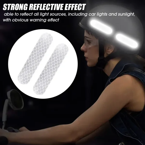 Imagen Del Producto Pegatinas Reflectantes De Advertencia Para Casco | Compra Online En Tiendafiable