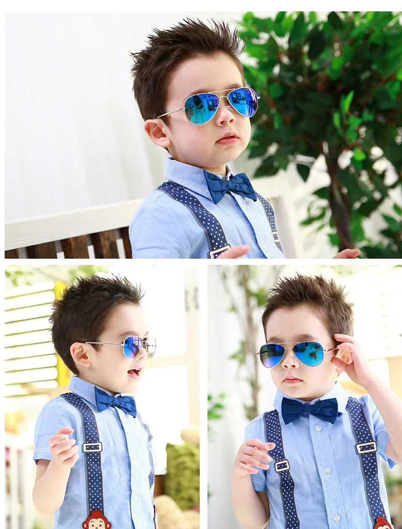 Gafas De Sol Retro Para Niños Uv400