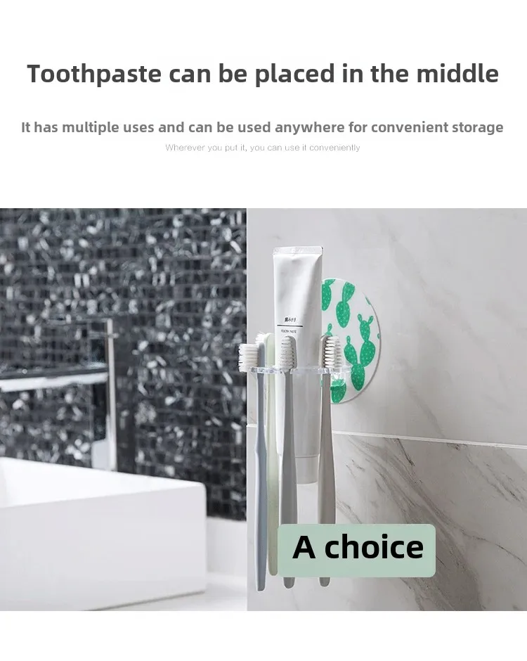 Soporte Plástico Para Cepillos De Dientes: Organización Y Protección Dental