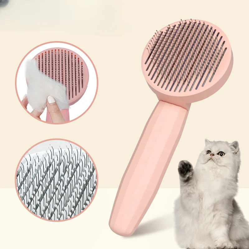Cepillo De Limpieza Para Pelo De Gato: Elimina Eficazmente Los Nudos Y El Pelo Suelto