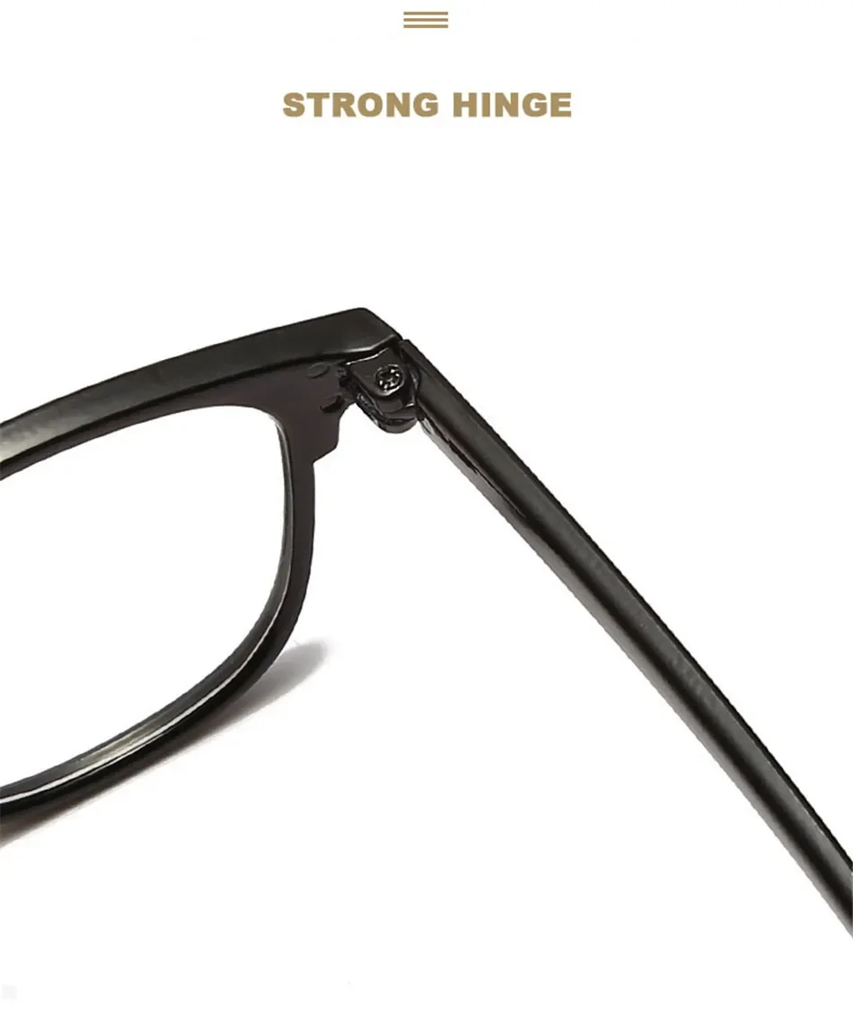 Montura De Gafas De Ordenador Transparente Clásica Para Hombre Y Mujer