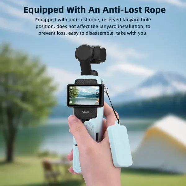 Imagen Del Producto Funda Para Dji Osmo Pocket 3, Funda Protectora De Silicona, Accesorios De Carcasa De Cámara | Compra Online En Tiendafiable