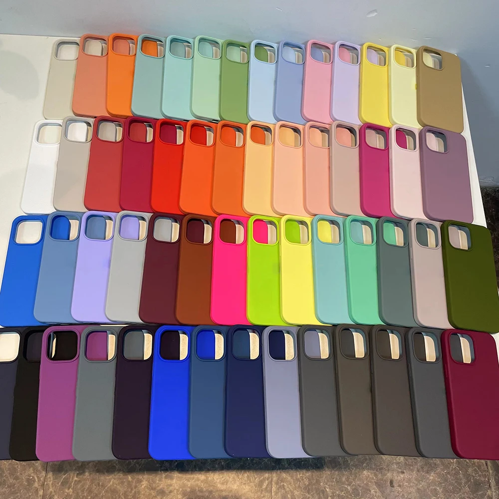 Funda De Silicona Líquida Original Para Iphone: Protección Y Estilo En Un Solo Producto