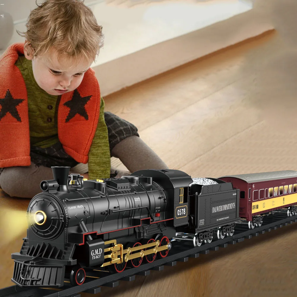 Tren De Juguete A Control Remoto: Diversión Asegurada Para Niños