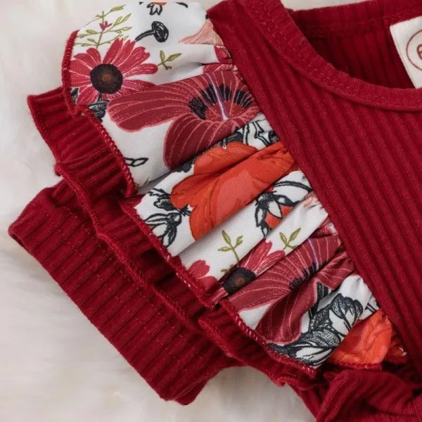 Imagen Del Producto Vestido De Verano Para Niña Con Lazo, Vestido De Algodón Para Recién Nacido | Compra Online En Tiendafiable