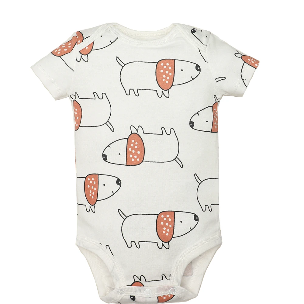Monos Para Bebés Para Niños Y Niñas, Ropa De Algodón De Manga Corta Para Niños De 6 A 24 Meses