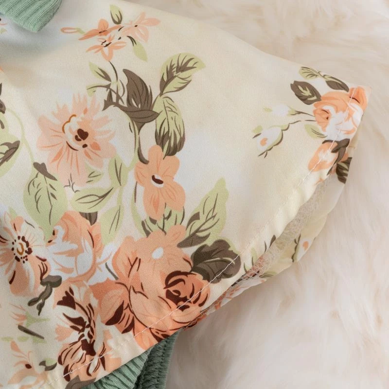 Vestido De Verano Para Niña Con Lazo, Vestido De Algodón Para Recién Nacido