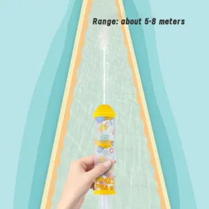 Imagen del producto Pistola de agua tipo tirón de pato amarillo, juguete de baño de dibujos animados | Compra online en Tiendafiable