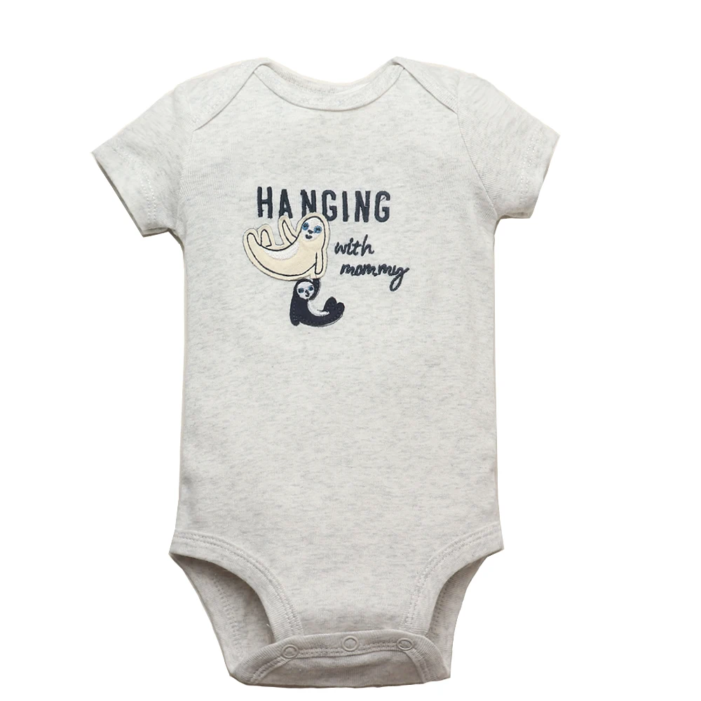 Monos Para Bebés Para Niños Y Niñas, Ropa De Algodón De Manga Corta Para Niños De 6 A 24 Meses