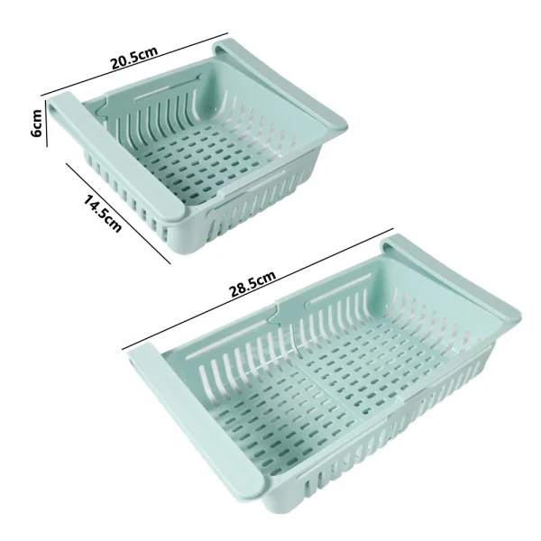 Imagen Del Producto Organizador De Refrigerador Ajustable Y Estirable | Compra Online En Tiendafiable
