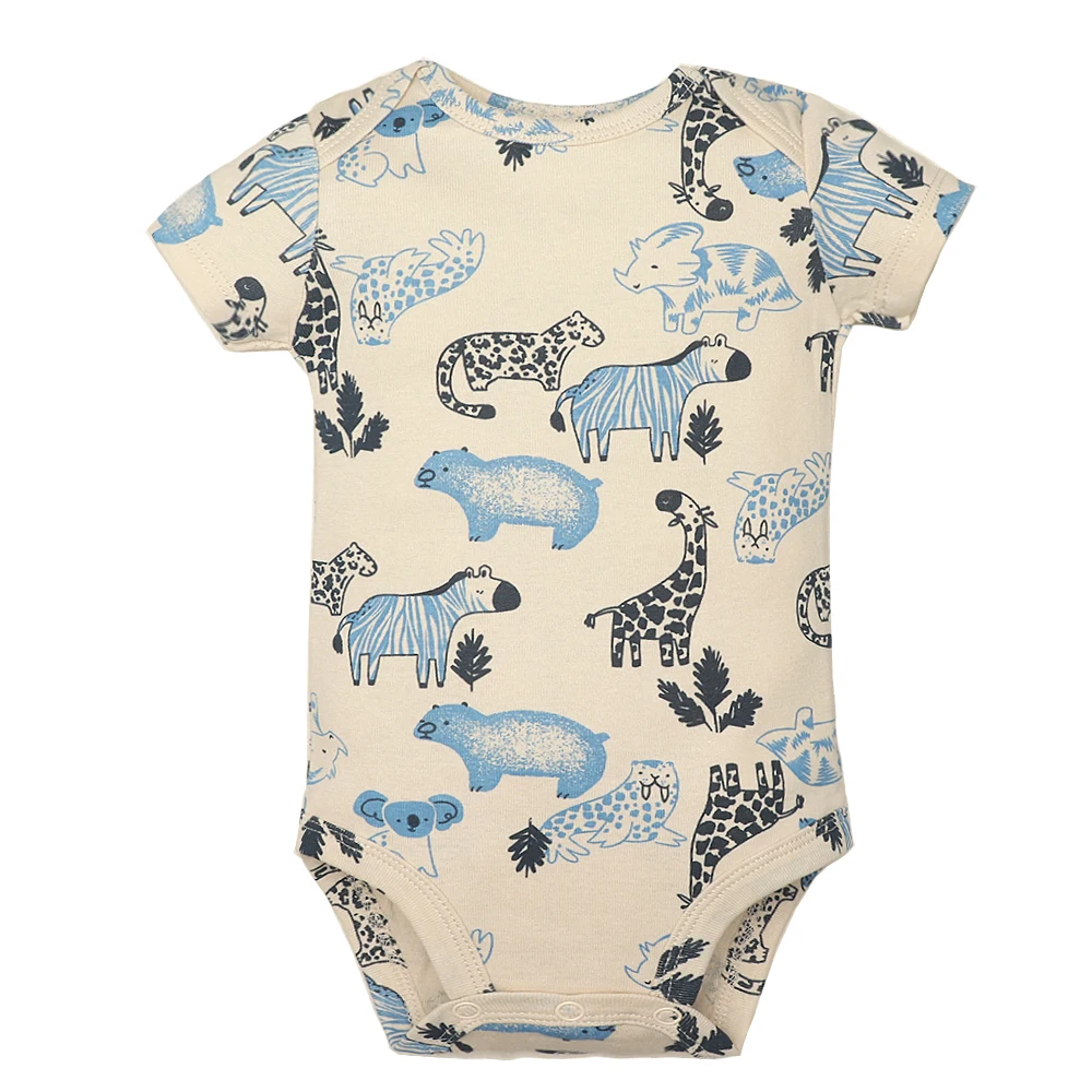 Monos Para Bebés Para Niños Y Niñas, Ropa De Algodón De Manga Corta Para Niños De 6 A 24 Meses