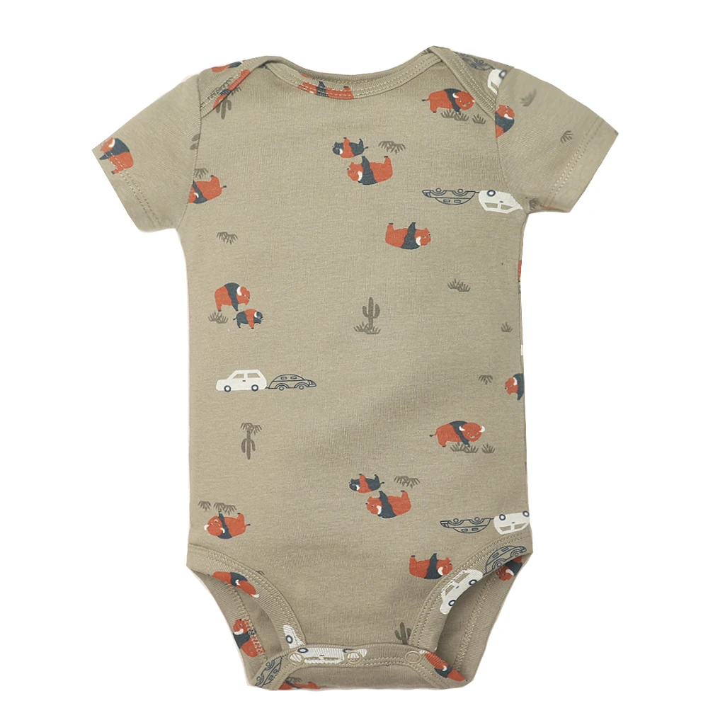 Monos Para Bebés Para Niños Y Niñas, Ropa De Algodón De Manga Corta Para Niños De 6 A 24 Meses
