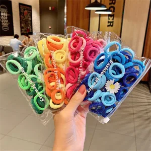 Imagen informativa: Bandas elásticas de nailon para el pelo para mujer y niña | Tiendafiable