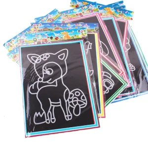 Imagen informativa: Tarjetas de pintura de arena aprendizaje educativo y creativos | Tiendafiable